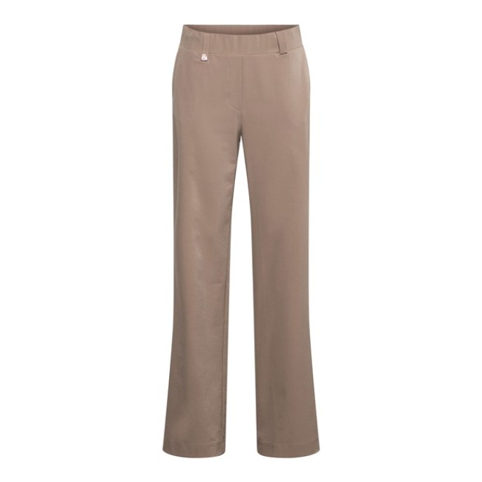 Andco Woman Broek Paulien Travel Taupe Andco Woman Broek Paulien Travel Taupe